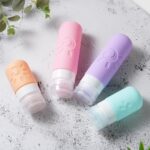 18 Pack travel Bottles for Toiletries, TSA Approved Silicone Travel Containers Leak Proof Refillable Travel Accessories for Shampoo Conditioner Lotion Body Wash(Multicolored C) - Image 5