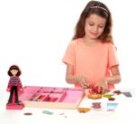 Melissa & Doug Abby and Emma Magnetic Wooden Dress-Up Dolls Play Set (55+ Pieces), Magnetic Dolls, Pretend Play & Preschool Toys for Kids 3+ - Image 9