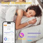 Smart Bracelet for Women, Health Activity Fitness Trackers, 24/7 Heart Rate, HRV, Blood Oxygen & Stress Monitor, 24H Sleep Tracker, Free APP for iOS & Android - Image 3