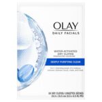 Olay Cleansing Wipes, Daily Facials, Power of a Makeup Remover, Scrub, Toner, Mask and Cleanser - Fragrance-Free, Textured No-Soap Cloth, Gentle Skin Care, Vitamin Complex-Infused Formula, 66 ct - Image 8