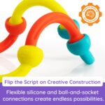 Fat Brain Toys Plip Kit, Building Toys for Creative Play, Creative Construction Play Set, Kids Toys Ages 5 to 12 - Image 3