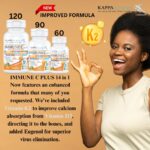 Quercetin 1,000mg, Vitamin C 1,000mg, Zinc 50mg, Vitamin D3 5,000iu, Selenium, Copper, Acerola, Ginger, Rutin, Bitter Orange, Rose Hips, Echinacea, Immune C Plus, 14 in 1 Immune C Plus (60 Count) - Image 3