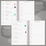 PLANBERRY Weekly Planner – Undated Life Organizer & Budget Planner – Time Management, Goal Setting, To-Do List, Work-Life Balance & Habit Tracker – 6.1″ x 8.1″ (Onyx Black) - Image 6