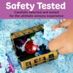 Creativity for Kids Sensory Bin: Mermaid - Mermaid Toys and Sensory Bins for Toddlers, Sensory Box and Bin Filler, Toddler Activities and Gifts for Girls (Ages 3+) - Image 7