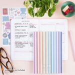 Erin Condren Designer Petite Planner - Goal Setting Journal Editions with Illustrative, Functional, Cute Sticker Pack that Includes Inspirational Quotes for Customization (Goal Setting 2) - Image 6