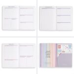 Erin Condren Designer Petite Planner - Goal Setting Journal Editions with Illustrative, Functional, Cute Sticker Pack that Includes Inspirational Quotes for Customization (Goal Setting 2) - Image 8