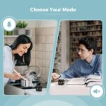 KADAMS Pomodoro Cube Timer Productivity Visual Timer - 5/10/25/50 Min Rotating Countdown, Customize Countup Silent Mode- for Work Study Cook Workout Kitchen Back to School Classroom(Black) - Image 7