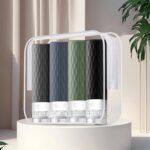 Travel Bottles for Toiletries, TSA Approved 3.4oz Travel Size Containers, BPA Free Leak Proof Silicone Traveling Bottles, Refillable Travel Essentials Kits for Shampoo Conditioner(4 Pack)-A - Image 8