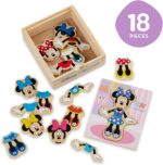 Melissa & Doug Disney Minnie Mouse Dress-Up Puzzle, 18 Pieces Mix and Match Outfits, Sorting & Matching Toy with Storage Case, Educational Puzzle for Toddlers Ages 3+ - Image 4