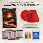 National Geographic Ultimate Volcano Kit – Erupting Volcano Science Kit for Kids, 3X More Eruptions, Pop Crystals Create Exciting Sounds, STEM Science & Educational Toys (Amazon Exclusive) - Image 6
