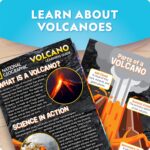 National Geographic Ultimate Volcano Kit – Erupting Volcano Science Kit for Kids, 3X More Eruptions, Pop Crystals Create Exciting Sounds, STEM Science & Educational Toys (Amazon Exclusive) - Image 7