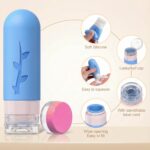 16 Pack Travel Bottles Set - TSA Approved Leak Proof Silicone Squeezable Containers for Toiletries, Conditioner, Shampoo, Lotion & Body Wash Accessories (White) - Image 4