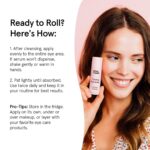 grace & stella Under Eye Brightener with Cooling Metal Rollerball - Ceramide & Caffeine Eye Cream for Puffy Eyes - Travel Size Toiletries - Vegan Skincare (15ml / 0.51floz) - Image 6