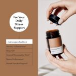 me today Ashwagandha Supplement Capsules 3000 mg -High Strength Adaptogen Supplement for Stress Relief, Mental Clarity & Focus – Vegan, Natural Daily Wellness Formula,60 Servings. - Image 3