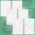 PLANBERRY Weekly Planner – Undated Life Organizer & Budget Planner – Time Management, Goal Setting, To-Do List, Work-Life Balance & Habit Tracker – 6.1″ x 8.1″ (Green Pastures) - Image 5