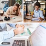 Taja To Do List Notepad - To Do List Notebook for Work with 52 Sheets, Undated Daily Planner Perfect for Daily Tasks and Goal Setting, Notepad Suitable for Office, Home & School - Greenery Sway - Image 8