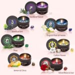 Chakra Candles with Premium Crystal and Healing Stones Luxury Meditation Scented Candles Gift Set for Women Stress Relief Spiritual Decor Healing Candles for Yoga, Aromatherapy - Image 6