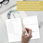 Undated Weekly Planner, Weekly To Do List Notebook with Goal & Habit Tracker Organizer, A5 5.8" x 8.0" Weekly Planner Notebook with Spiral Binding for Men or Women - Image 5