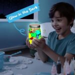 Klever Kits Glow-in-The-Dark Water Gel Kit, Magic Fairy Water Pets Toy Kit with 10 Gels(7 Glow-in-The-Dark Gels), 12 Molds, Preserving Bottle, DIY STEM Craft Kits, Arts and Crafts for Kids - Image 3