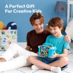 Klever Kits Glow-in-The-Dark Water Gel Kit, Magic Fairy Water Pets Toy Kit with 10 Gels(7 Glow-in-The-Dark Gels), 12 Molds, Preserving Bottle, DIY STEM Craft Kits, Arts and Crafts for Kids - Image 8