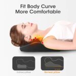 Boriwat Back Massager with Heat, 3D Kneading Massage Pillow for Back, Neck, Shoulder, Leg Pain Relief Deep Tissue, Gifts for Women Men Mom Dad - Image 3