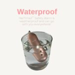 Personal Safety Alarm – Travel Safe Waterproof – Gift for Women College Girls – Self Defense Keychain – Extra Loud Siren – Strobe Light – Cute Key Chains Protection (Rose Gold) - Image 3