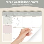 Weekly To Do List Notepad, Undated Planner with 52 Sheets (8.5''x11''), Desk Weekly Planner for Women & Man, Home School & Work - Image 6