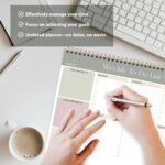 Weekly To Do List Notepad, Undated Planner with 52 Sheets (8.5''x11''), Desk Weekly Planner for Women & Man, Home School & Work - Image 8