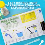 National Geographic Stunning Chemistry Set - Mega Science Kit with 45 Easy Experiments- Make a Volcano and Launch a Rocket, STEM Projects for Kids Ages 8-12, Science Toys (Amazon Exclusive) - Image 7