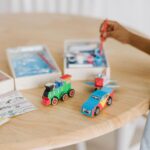 Melissa & Doug Decorate-Your-Own Wooden Craft Kits Set - Plane, Train, and Race Car - Image 3