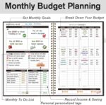 Budget Planner - Monthly Budget Book Undated with Expense & Bill Tracker - Undated 12 Month Financial Planner/Account Book calendar organizer to Take Control of Your Money - Image 4