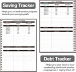 Budget Planner - Monthly Budget Book Undated with Expense & Bill Tracker - Undated 12 Month Financial Planner/Account Book calendar organizer to Take Control of Your Money - Image 5