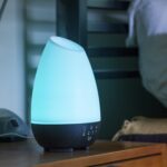 HealthSmart 500ML Essential Oil Diffuser for Large Rooms, Cool Mist Humidifier and Aromatherapy Diffuser, Adjustable Timer, Mist Mode and 7 LED Light Colors, White (Pack of 1) - Image 4