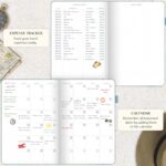 Legend Travel Planner – Vacation Itinerary Organizer for Solo Travel & Couples – Travelling Journal for Women & Men – Traveling Log with Expense Tracker & Packing List – Hardcover (Aquamarine) - Image 6