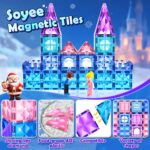 Soyee Diamond Magnetic Building Blocks - Princess Toys for 3-8 Year Old Girls & Boys - 3 4 5 6 Year Old Girl Birthday Xmas Present - Image 4