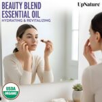 UpNature Self Care Stocking Stuffers for Women Essential Oils Roll On Set - Breathe, Beauty & Calm Oil Roller for Aromatherapy and Relaxation Stress Relief Gifts for Women - Image 7