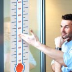 3 Pcs Fundraising Thermometer Goal Charts 11" x 46.5" Dry Erase Goal Trackers Chart Thermometer Setting Wall Poster Vinyl Sticker Chart for Home Office(White) - Image 7