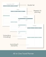 Lamare Travel Journal For Women - Cute Travel Notebook, Bucketlist, Roadtrip & Vacation Planner – Great and Fun Undated Adventure Planner 2025 Gift for Women - Image 4