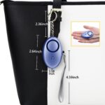 Personal Alarm for Women, 10 Packs 140DB Emergency Self-Defense Security Alarm Keychain with LED Light for Women Kids and Elders (Colorful) - Image 5