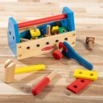 Melissa & Doug Take-Along Tool Kit Wooden Construction Toy (24 pcs) - Image 10