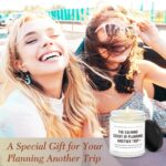 Travel Gifts for Women, Gifts for Travelers, Best Present for People Who Travel, Unique International Traveler Planner Vacation Retirement Present Candle for Women, Her, Couple, Friend - Image 3