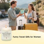 Kosmickiss Best Travel Gifts for Women, Lavender Soy Wax, Funny Gift for Travelers Women, Vacation, Travel Gift for Her, Sister, Friends - Image 8