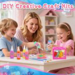 MDINGTD Magic Water Elf Toy Kit: DIY Squishy Toys Art Crafts Kits with 12 Gels and 12 Molds, Make Your Own Creative Toys Party Favors Christmas Birthday Gifts for Girls Ages 4-12 - Image 3