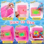 MDINGTD Magic Water Elf Toy Kit: DIY Squishy Toys Art Crafts Kits with 12 Gels and 12 Molds, Make Your Own Creative Toys Party Favors Christmas Birthday Gifts for Girls Ages 4-12 - Image 4