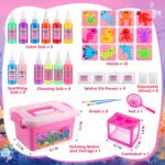 MDINGTD Magic Water Elf Toy Kit: DIY Squishy Toys Art Crafts Kits with 12 Gels and 12 Molds, Make Your Own Creative Toys Party Favors Christmas Birthday Gifts for Girls Ages 4-12 - Image 6