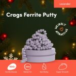 Speks Original Crags Ferrite Putty | 150+ Magnetic Stones in a Tin | Stress Relief Fidget Toy for Adults & Teens | Stocking Stuffer Lavendar, Small - Image 3