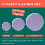 Speks Original Crags Ferrite Putty | 150+ Magnetic Stones in a Tin | Stress Relief Fidget Toy for Adults & Teens | Stocking Stuffer Lavendar, Small - Image 5