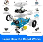 Makeblock mBot Robot Kit, Robotics for Kids Ages 8-12 Learn to Code with Scratch & Arduino, STEM Toys Science Kits for Kids Age 8-12 Boys and Girls Age 8+ - Image 4