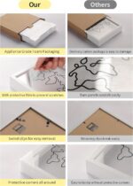 Travel Adventure Archive Shadow Box For Memories,8&12Inch Concert Travel Ticket Stub Memory Top Loading Shadow Keepsake Box With Slot On Top,life In a Shadow Box Travel Frame (White, 8x8) - Image 5