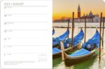 Italy Weekly Engagement Calendar 2026, 6.5" x 8.5" Spiral Bound - Image 3